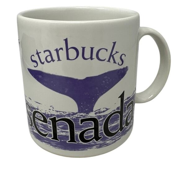 Starbucks Ensenada Mexico Global Icon Collector Series Coffee Mug Purple 2008 - Picture 1 of 5